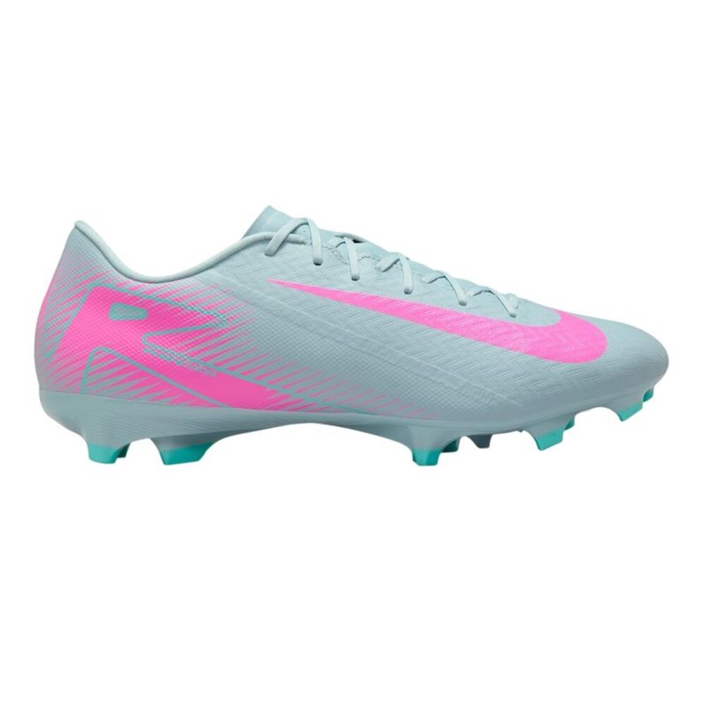 Nike Mens Zoom Mercurial Vapor 16 Firm Ground Football Boots / Gray/Pink